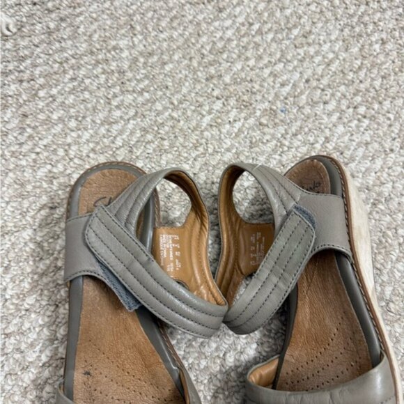 Clarks Collection Hazelle Alba Wedge Sandal Size 9 - Picture 3 of 11